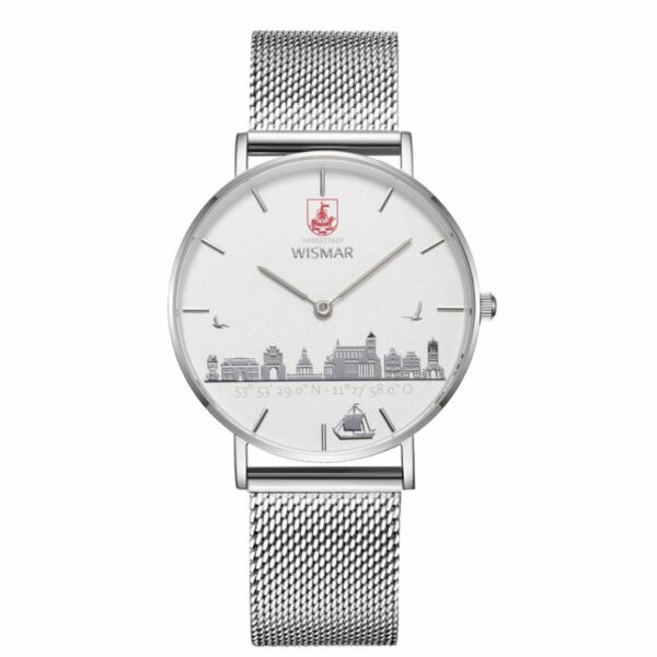 wismar uhr chrome